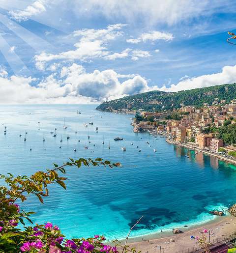 Photo of beach on the French Riviera
